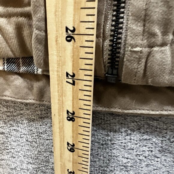 JOE’S Men’s Light Jacket Sz Medium Flannel Lined Over Shirt Jacket Brown - Picture 8 of 13